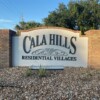 Cala Hills sign Cala Hills sign